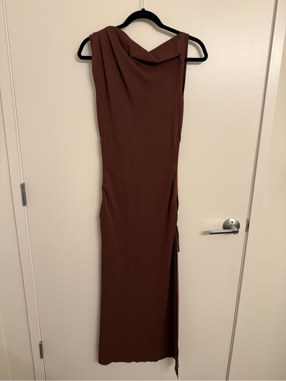 Lioness Original Sin Midi Dress in Chocolate - Picture 4 of 8